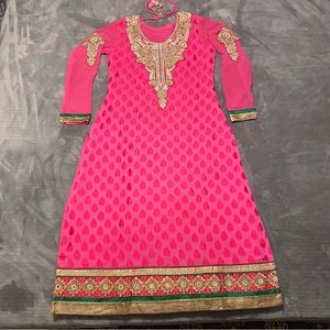 Pink Salwar Kameez
